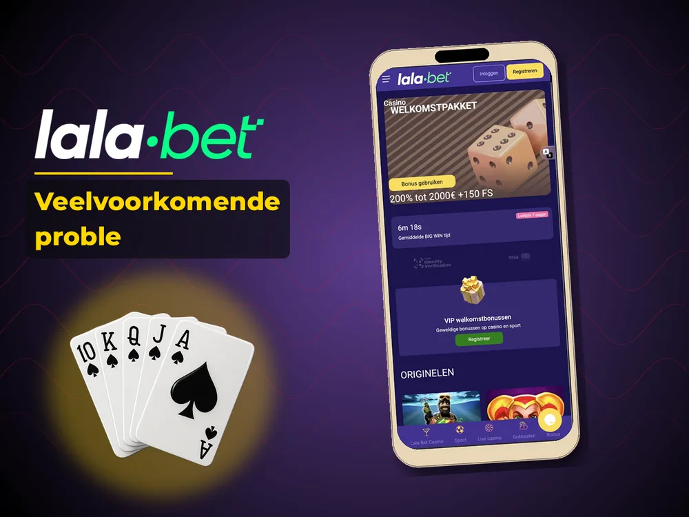 lalabet - Veelvoorkomende proble