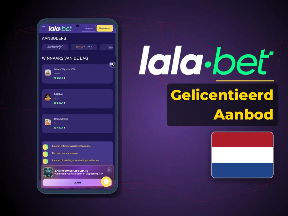 lalabet - Gelicentieerd Aanbod