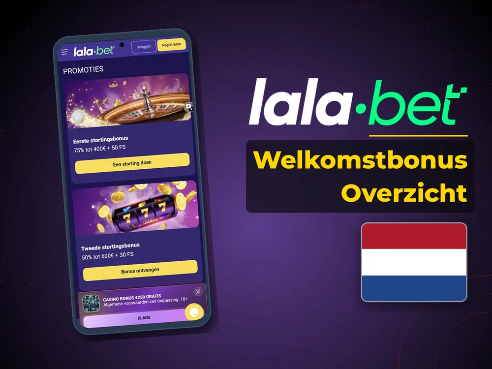 lalabet - Welkomstbonus Overzicht