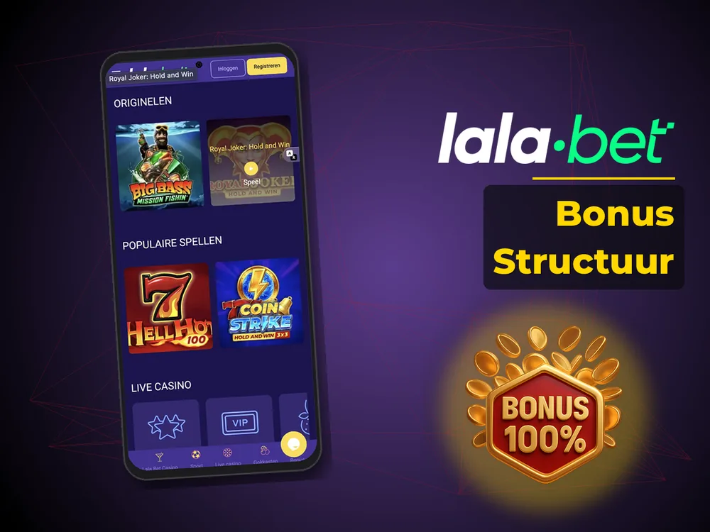 lalabet - Bonus Structuur