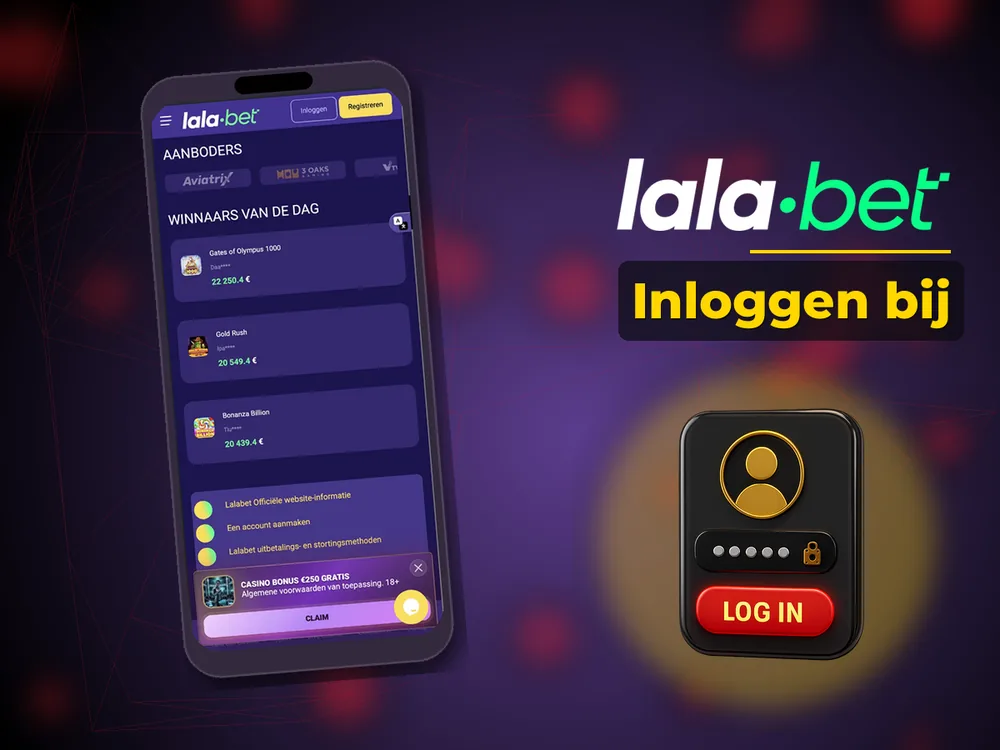 lalabet - Inloggen bij