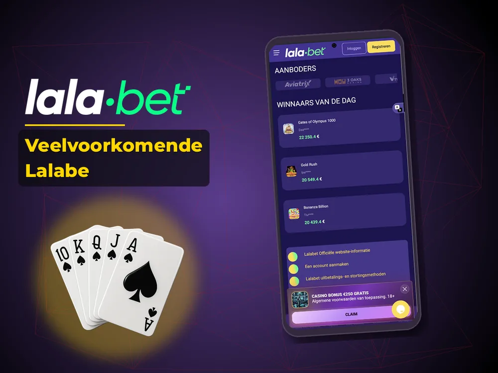 lalabet - Veelvoorkomende Lalabe