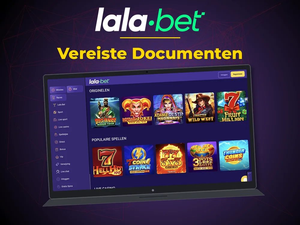 lalabet - Vereiste Documenten