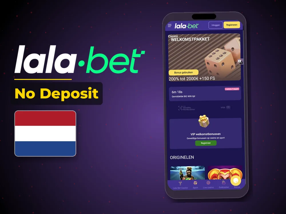 lalabet - No Deposit