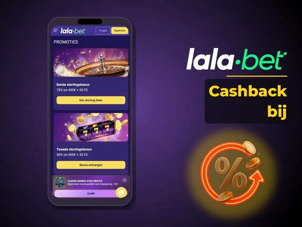 lalabet - Cashback bij