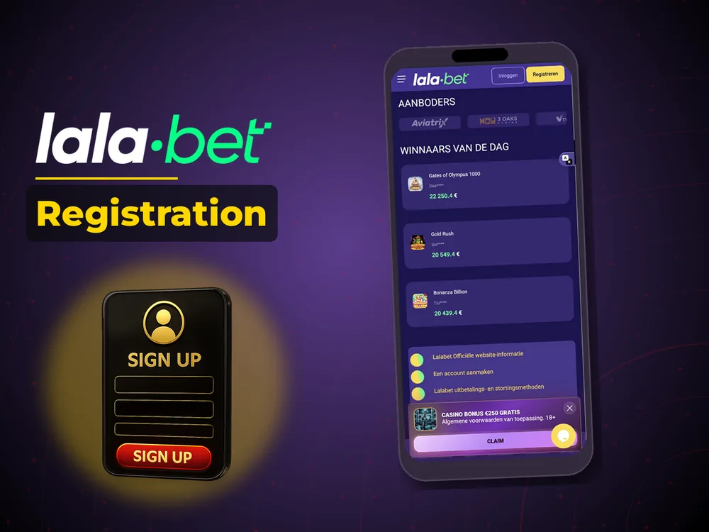 lalabet - Registration