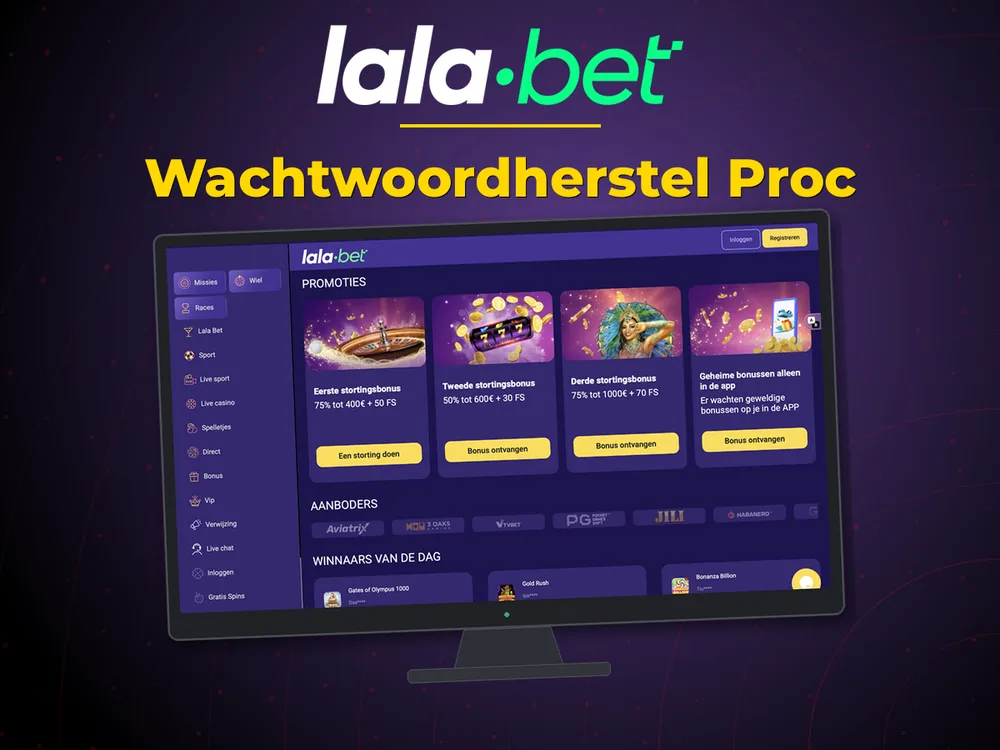 lalabet - Wachtwoordherstel Proc